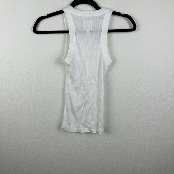 WSLY Rivington Ribbed Tank in White - Picture 6 of 6